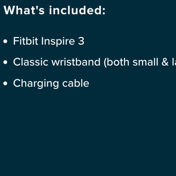 Fitbit Inspire 3, brand new, sealed in box - Picture 10 of 12